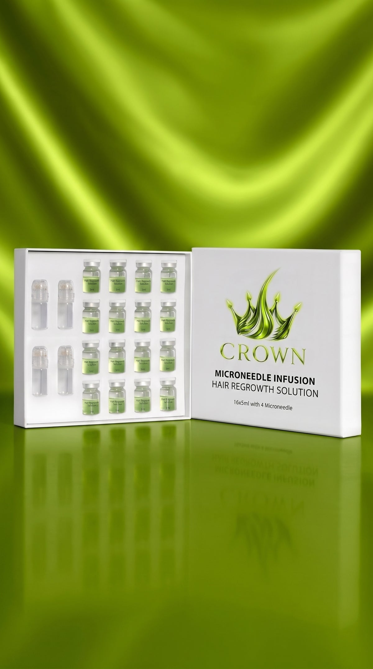 Microneedle Hair Regrowth Serum Set